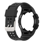 Bracelet de montre connectée à boucle double ardillon en TPU intégré blindé, pour Samsung Galaxy Watch5 40mm, pour Samsung Galaxy Watch5 44mm, pour Samsung Galaxy Watch4 44mm
