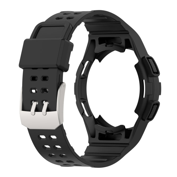 Bracelet de montre connectée à boucle double ardillon en TPU intégré blindé, pour Samsung Galaxy Watch5 40mm, pour Samsung Galaxy Watch5 44mm, pour Samsung Galaxy Watch4 44mm
