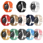 Bracelet de montre connectée à boucle double ardillon en TPU intégré blindé, pour Samsung Galaxy Watch5 40mm, pour Samsung Galaxy Watch5 44mm, pour Samsung Galaxy Watch4 44mm