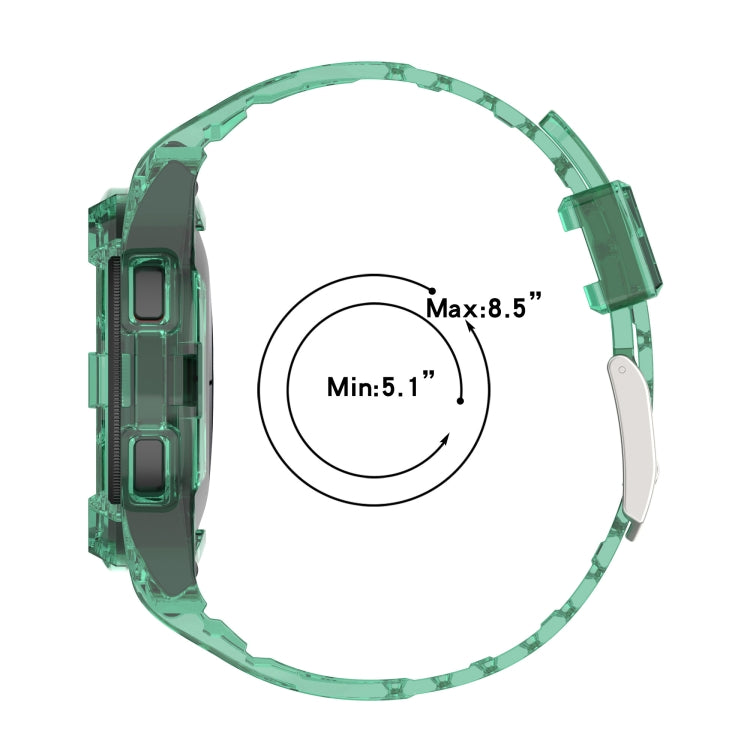 Bracelet de montre connectée à boucle double ardillon en TPU intégré blindé, pour Samsung Galaxy Watch5 40mm, pour Samsung Galaxy Watch5 44mm, pour Samsung Galaxy Watch4 44mm