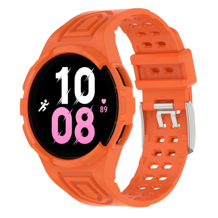 Bracelet de montre connectée à boucle double ardillon en TPU intégré blindé, pour Samsung Galaxy Watch5 40mm, pour Samsung Galaxy Watch5 44mm, pour Samsung Galaxy Watch4 44mm
