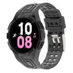 Bracelet de montre connectée à boucle double ardillon en TPU intégré blindé, pour Samsung Galaxy Watch5 40mm, pour Samsung Galaxy Watch5 44mm, pour Samsung Galaxy Watch4 44mm