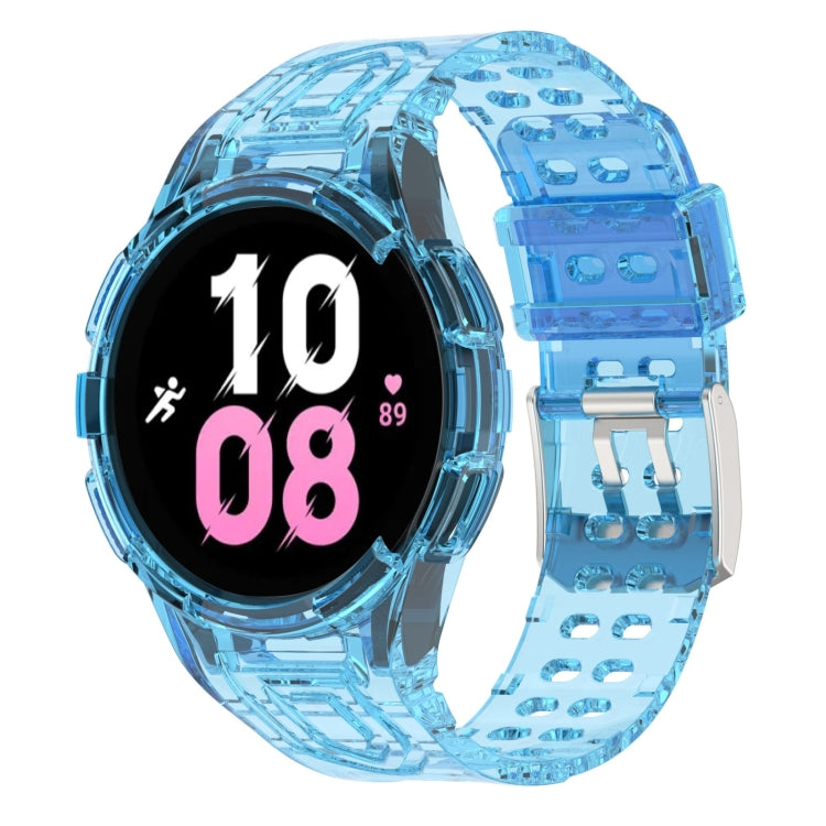 Bracelet de montre connectée à boucle double ardillon en TPU intégré blindé, pour Samsung Galaxy Watch5 40mm, pour Samsung Galaxy Watch5 44mm, pour Samsung Galaxy Watch4 44mm