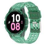 Bracelet de montre connectée à boucle double ardillon en TPU intégré blindé, pour Samsung Galaxy Watch5 40mm, pour Samsung Galaxy Watch5 44mm, pour Samsung Galaxy Watch4 44mm