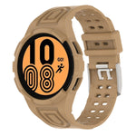 Bracelet de montre connectée à boucle double ardillon en TPU intégré blindé, pour Samsung Galaxy Watch5 40mm, pour Samsung Galaxy Watch5 44mm, pour Samsung Galaxy Watch4 44mm
