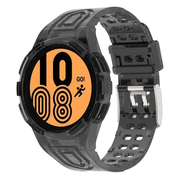 Bracelet de montre connectée à boucle double ardillon en TPU intégré blindé, pour Samsung Galaxy Watch5 40mm, pour Samsung Galaxy Watch5 44mm, pour Samsung Galaxy Watch4 44mm