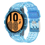 Bracelet de montre connectée à boucle double ardillon en TPU intégré blindé, pour Samsung Galaxy Watch5 40mm, pour Samsung Galaxy Watch5 44mm, pour Samsung Galaxy Watch4 44mm