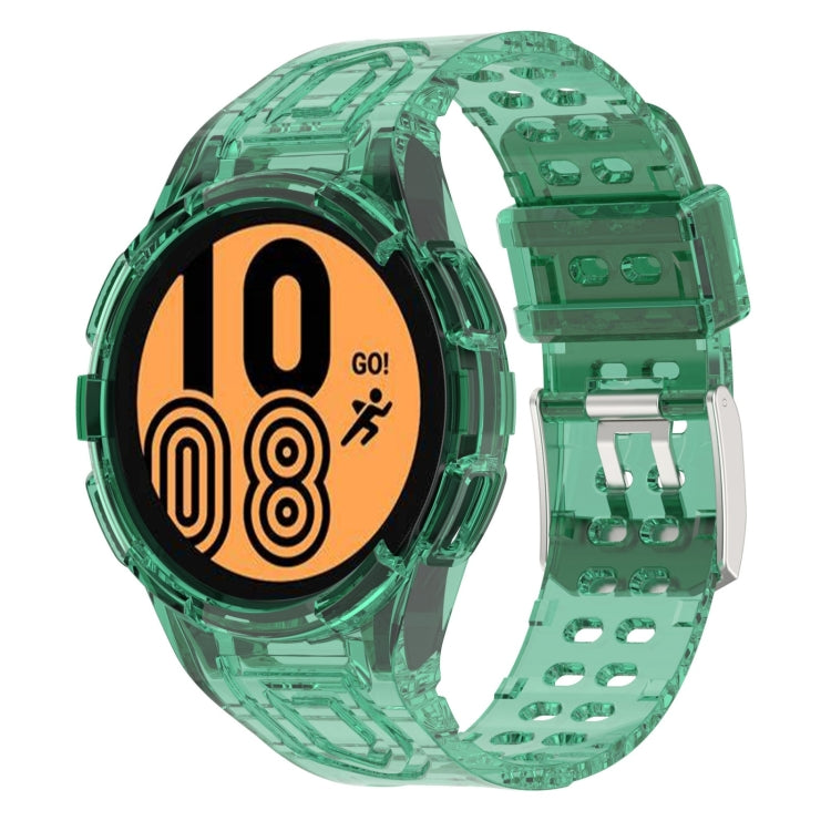 Bracelet de montre connectée à boucle double ardillon en TPU intégré blindé, pour Samsung Galaxy Watch5 40mm, pour Samsung Galaxy Watch5 44mm, pour Samsung Galaxy Watch4 44mm