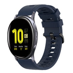 20mm Solid Color Soft Silicone Watch Band, For Samsung Galaxy Watch Active 2 44mm, For Samsung Galaxy Watch 42mm