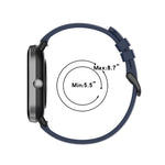20mm Solid Color Soft Silicone Watch Band, For Samsung Galaxy Watch Active 2 44mm, For Samsung Galaxy Watch 42mm