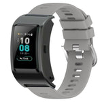 18mm Solid Color Silicone Watch Band, For Huawei Band B5, For Honor S1