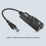 Adaptateur réseau câble Ethernet JSM 1000 Mbps USB 3.0 vers RJ45, JSM 1000 Mbps USB 3.0