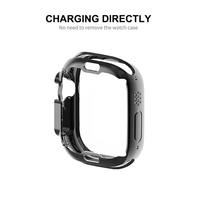 Étui transparent ENKAY en TPU avec film protecteur d'écran pour Apple Watch Ultra 3/2/1 49 mm
