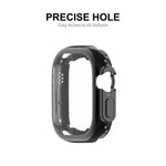 Étui transparent ENKAY en TPU avec film protecteur d'écran pour Apple Watch Ultra 3/2/1 49 mm