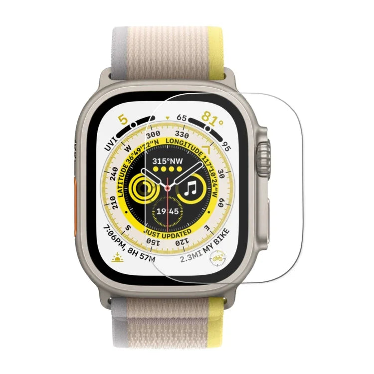 Pour Apple Watch Ultra 1 / 2 / 3 49mm ENKAY Film de protection en verre trempé 0.2mm 9H, 1pc, 2pcs, 5pcs, 10pcs