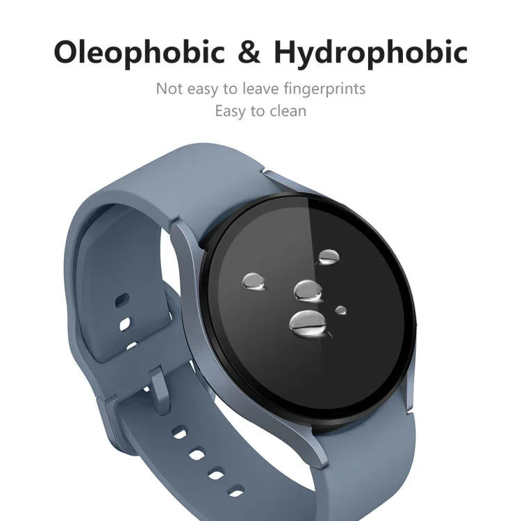 Pour Samsung Galaxy Watch5 44mm ENKAY Film de protection d'écran en verre trempé 9H couverture complète, 1 pièce, 2 pièces, 5 pièces, 10 pièces