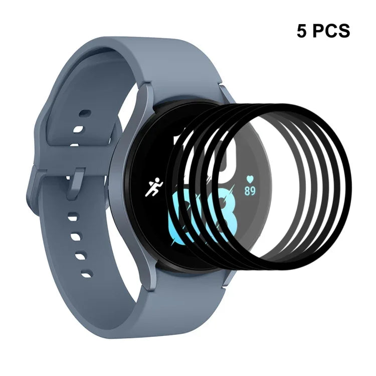 Pour Samsung Galaxy Watch5 44mm ENKAY Film de protection d'écran en verre trempé 9H couverture complète, 1 pièce, 2 pièces, 5 pièces, 10 pièces