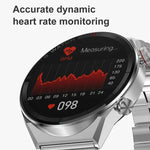 Montre connectée DT3 Mate avec écran couleur de 1,5 pouce, compatible avec la surveillance de la fréquence cardiaque et de la pression artérielle.