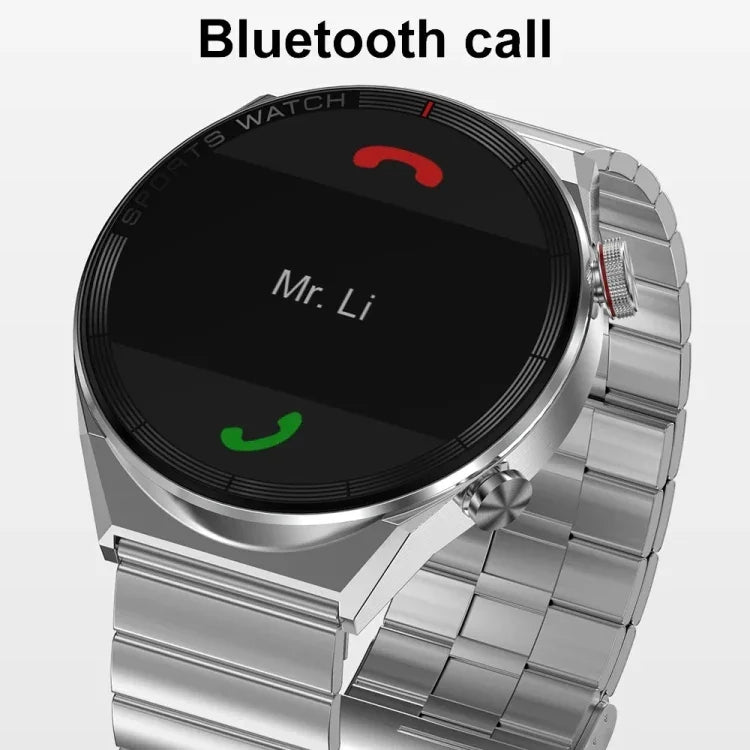 Montre connectée DT3 Mate avec écran couleur de 1,5 pouce, compatible avec la surveillance de la fréquence cardiaque et de la pression artérielle.