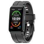 Montre connectée EP01 avec écran couleur de 1,47 pouce, compatible avec la surveillance de la fréquence cardiaque et de la pression artérielle.