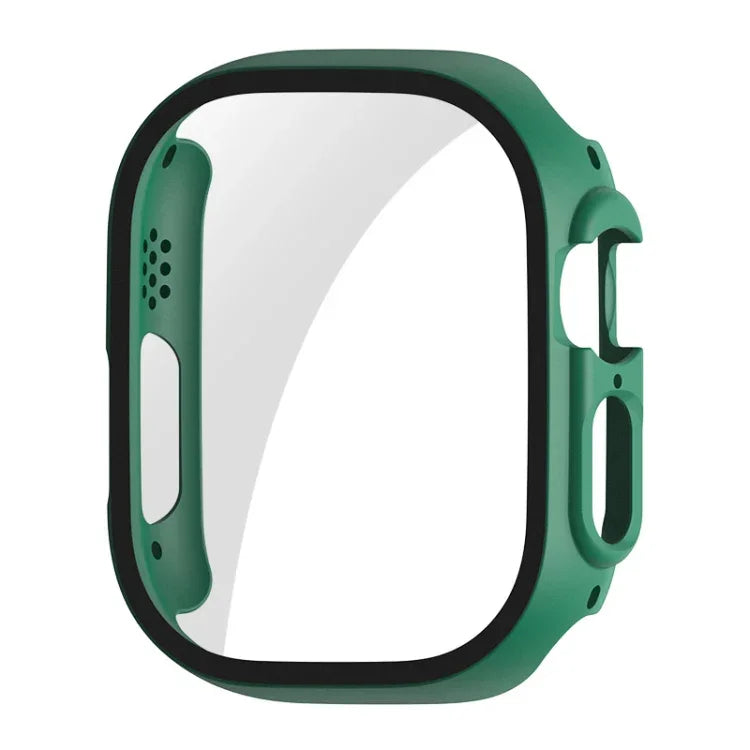 For Apple Watch Ultra 3 / 2 / 1 49mm ENKAY PC Frame 9H Tempered Glass Case