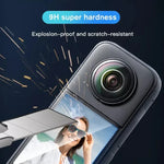 Film protecteur incurvé transparent HD STARTRC (2 pièces) pour Insta360 X3