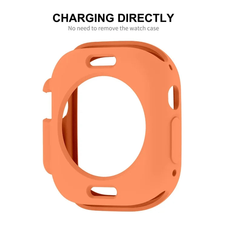 Étui de protection souple en TPU, couleur unie, pour Apple Watch Ultra 3/2/1 49 mm ENKAY