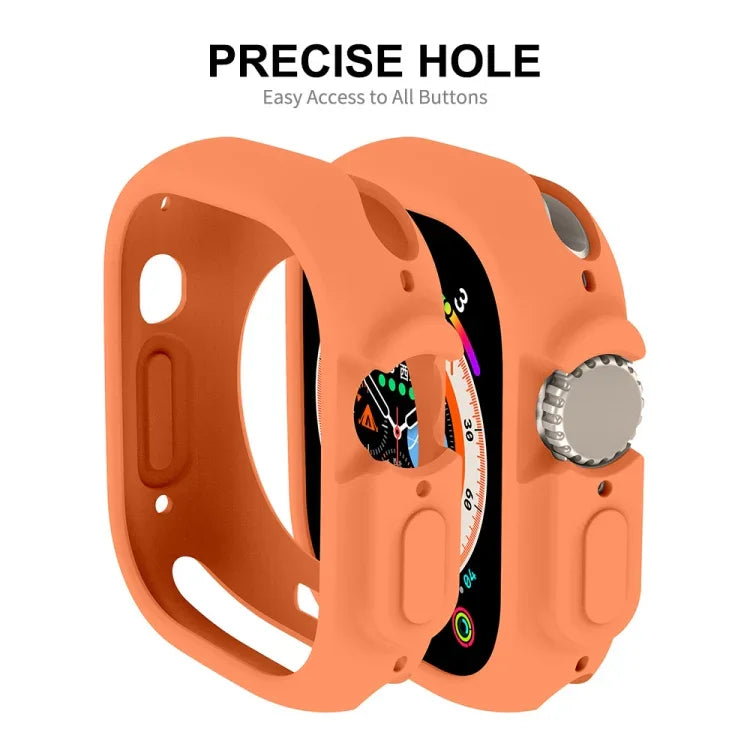 Étui de protection souple en TPU, couleur unie, pour Apple Watch Ultra 3/2/1 49 mm ENKAY