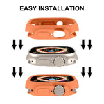 Étui de protection souple en TPU, couleur unie, pour Apple Watch Ultra 3/2/1 49 mm ENKAY