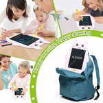Tableau d’écriture coloré LCD ABS pour enfants HYD-8511, dessin graffiti, lapin