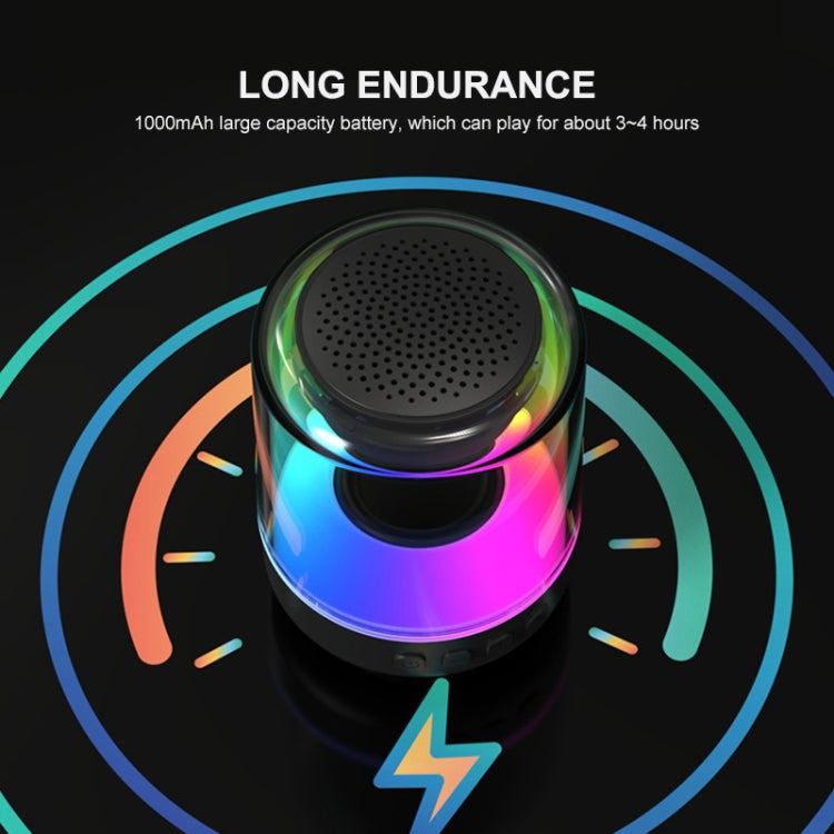 Haut-parleur Bluetooth sans fil ENKAY Hat-Prince portable avec lumière RGB, S, L