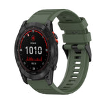 26mm Horizontal Texture Silicone Watch Band with Removal Tool, For Garmin Fenix 7X, For Garmin Fenix 7X Solar, For Garmin Tactix Delta, For Garmin Enduro, For Garmin Fenix 6X, For Garmin Fenix 6X Pro