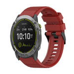 26mm Horizontal Texture Silicone Watch Band with Removal Tool, For Garmin Fenix 7X, For Garmin Fenix 7X Solar, For Garmin Tactix Delta, For Garmin Enduro, For Garmin Fenix 6X, For Garmin Fenix 6X Pro