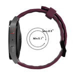 Bracelet de montre en silicone à motif football de couleur unie 22 mm, pour Samsung Galaxy Watch3 45 mm, pour Samsung Galaxy Watch 46 mm, pour Samsung Gear S3 Classic, pour Samsung Gear S3 Frontier