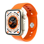 Montre connectée S8 Ultra avec écran couleur de 1,81 pouce, compatible avec la surveillance de la fréquence cardiaque et de la pression artérielle.