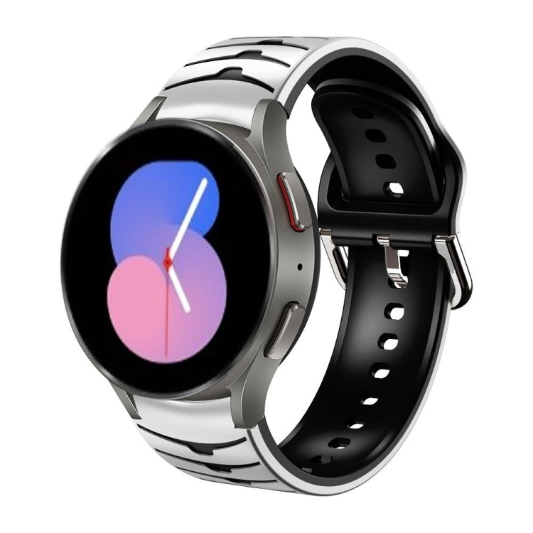 Bracelet de montre en silicone à texture incurvée, pour Samsung Galaxy Watch 5 44 mm, pour Samsung Galaxy Watch 5 40 mm, pour Samsung Galaxy Watch 5 Pro 45 mm