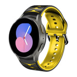 Bracelet de montre en silicone à texture incurvée, pour Samsung Galaxy Watch 5 44 mm, pour Samsung Galaxy Watch 5 40 mm, pour Samsung Galaxy Watch 5 Pro 45 mm