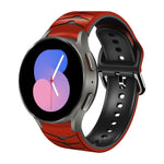 Bracelet de montre en silicone à texture incurvée, pour Samsung Galaxy Watch 5 44 mm, pour Samsung Galaxy Watch 5 40 mm, pour Samsung Galaxy Watch 5 Pro 45 mm