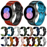 Bracelet de montre en silicone à texture incurvée, pour Samsung Galaxy Watch 5 44 mm, pour Samsung Galaxy Watch 5 40 mm, pour Samsung Galaxy Watch 5 Pro 45 mm