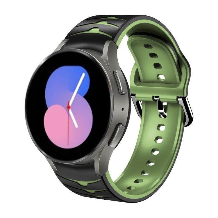 Bracelet de montre en silicone à texture incurvée, pour Samsung Galaxy Watch 5 44 mm, pour Samsung Galaxy Watch 5 40 mm, pour Samsung Galaxy Watch 5 Pro 45 mm