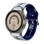 Bracelet de montre en silicone à texture incurvée, pour Samsung Galaxy Watch 5 44 mm, pour Samsung Galaxy Watch 5 40 mm, pour Samsung Galaxy Watch 5 Pro 45 mm