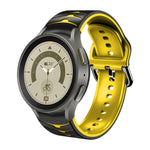 Bracelet de montre en silicone à texture incurvée, pour Samsung Galaxy Watch 5 44 mm, pour Samsung Galaxy Watch 5 40 mm, pour Samsung Galaxy Watch 5 Pro 45 mm