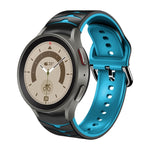 Bracelet de montre en silicone à texture incurvée, pour Samsung Galaxy Watch 5 44 mm, pour Samsung Galaxy Watch 5 40 mm, pour Samsung Galaxy Watch 5 Pro 45 mm