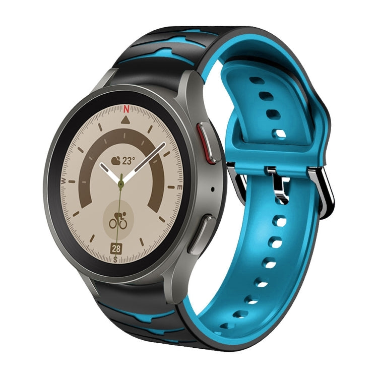 Bracelet de montre en silicone à texture incurvée, pour Samsung Galaxy Watch 5 44 mm, pour Samsung Galaxy Watch 5 40 mm, pour Samsung Galaxy Watch 5 Pro 45 mm