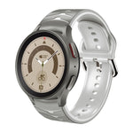 Bracelet de montre en silicone à texture incurvée, pour Samsung Galaxy Watch 5 44 mm, pour Samsung Galaxy Watch 5 40 mm, pour Samsung Galaxy Watch 5 Pro 45 mm