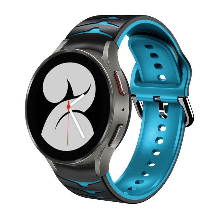 Bracelet de montre en silicone à texture incurvée, pour Samsung Galaxy Watch 4 44 mm, pour Samsung Galaxy Watch 4 40 mm, pour Samsung Galaxy Watch 4 Classic 42 mm