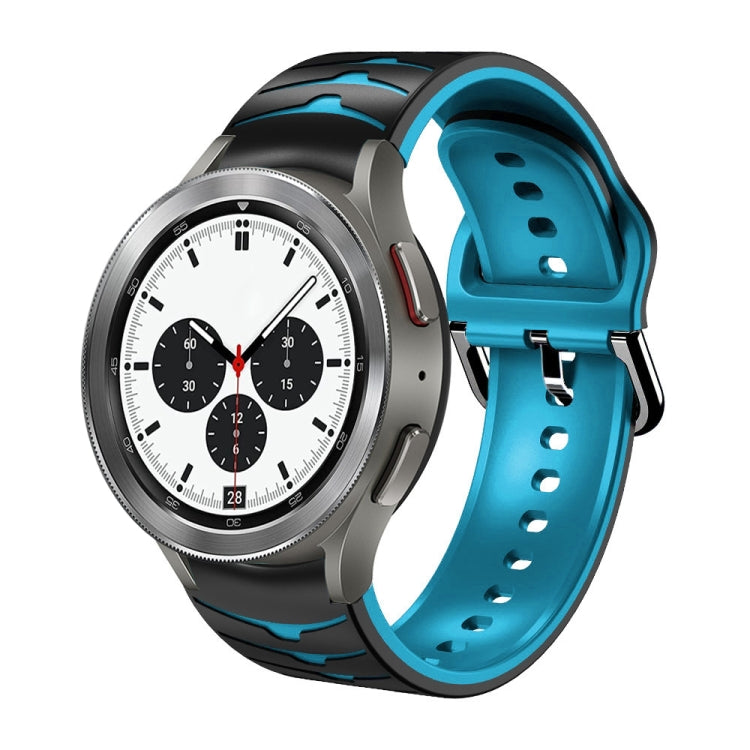 Bracelet de montre en silicone à texture incurvée, pour Samsung Galaxy Watch 4 44 mm, pour Samsung Galaxy Watch 4 40 mm, pour Samsung Galaxy Watch 4 Classic 42 mm