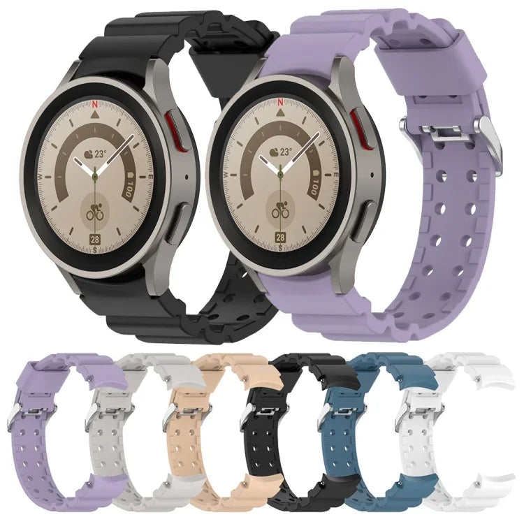 Bracelet de montre en silicone couleur pure Armor