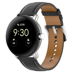 Bracelet de montre en cuir gaufré, pour Google Pixel Watch 4 / 3 / 2 / 1 41mm
