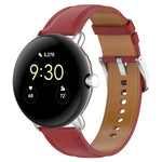Bracelet de montre en cuir gaufré, pour Google Pixel Watch 4 / 3 / 2 / 1 41mm